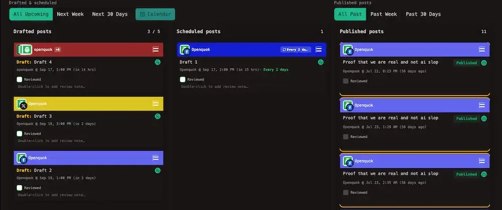 Kanban board